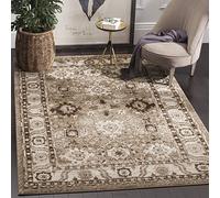 Safavieh Tapis Traditionnel pour Salon, Salle à Manger, Chambre à Coucher - Persian Collection, Tapis à Poil Court, Taupe, 160 x 229 cm
