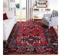 Safavieh Tapis Traditionnel pour Salon, Salle à Manger, Chambre à Coucher - Persian Collection, Tapis à Poil Court, Rouge et Multi, 244 x 305 cm