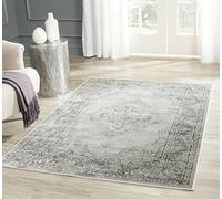 SAFAVIEH Tapis Traditionnel Pour Salon, Salle à manger, Chambre à coucher - Vintage Collection, Tapis à poil court, Bleu clair, 201 X 279 cm