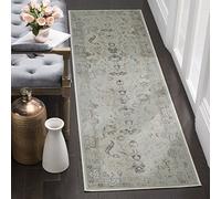 SAFAVIEH Tapis Traditionnel Pour Salon, Salle à manger, Chambre à coucher - Vintage Collection, Tapis à poil court, Bleu clair, 99 X 170 cm