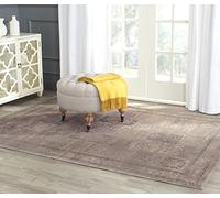 SAFAVIEH Tapis Traditionnel Pour Salon, Salle à manger, Chambre à coucher - Vintage Collection, Tapis à poil court, Moka doux et marron, 122 X 170 cm