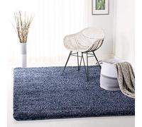 Safavieh Zoe Tapis Polypropylène/Jute/Polyester/Coton Bleu Marine 121 X 182 cm