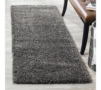 Safavieh Zoe Tapis Polypropylène/Jute/Polyester/Coton Gris Foncé 68 X 213 cm
