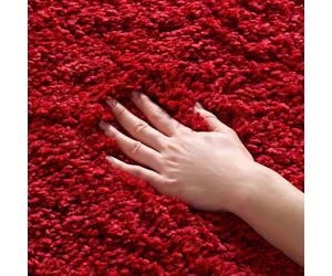 Safavieh Zoe Tapis Polypropylène/Jute/Polyester/Coton Rouge 91 X 152 cm