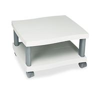 Safco Wave - Pupitre imprimante sous-bureau, gris