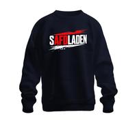 SAFDLADEN Sweat-shirt AfD Critique Politique Déclaration Pull Bleu Marine M