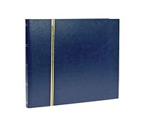 SAFE 110 Album timbres 16 pages blanches | chaque page contient 10 bandes de parchemin | lignes dorées sur la couverture et le dos | 230 x 305 mm