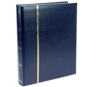 SAFE 150 Album timbres 64 pages blanches + 1 loupe de poche avec lentille de 50 mm | classeur timbres pour votre collection