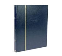 SAFE 157 Album timbres 32 pages noires avec 1 loupe de poche avec lentille de 50 mm | classeur timbres pour votre collection