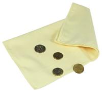 SAFE 1878 - Chiffon de Polissage Doux pour pièces & métaux précieux - 30 × 30 cm - Non adapté aux pièces BE/BU