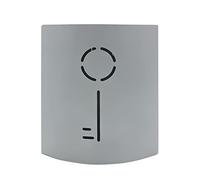 SAFE 3940 Boîte à clés design avec serrure magnétique | acier | 8 crochets | 25 x 22 x 7 cm