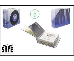 Safe 443 Album De Disques Singles 45" Disques + 30 Housses De Disques