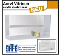 Acrylique Sammelvitrinen Spiegel-Rückwand Miniatures Safe 5110 560x310x160 MM