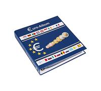 SAFE 5300 - Classeur Monnaie Euros de Tout Les Pais + 10 Feuilles pour 20 Ensemble de Pieces- Album de pièces de Monnaie en Euro pour Votre Collection de pièces de Monnaie 1 Cent à 2 Euro