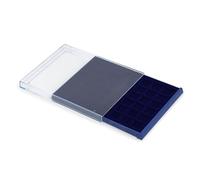 Safe 6322 Plateaux Nova 48 x 22.5 mm | Compartiments carrés | idéal pour 5, 10, 20 Centime d'euro