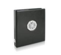 SAFE 7340-8 Album pour pièces de monnaie Premium Autriche 5 euros (sans feuilles) - Plaque 3D sur couverture & dos d'album - Kit de drapeaux et chiffres annuels
