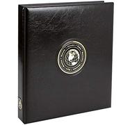 SAFE 7346 Album Universel pour pièces - INCL. 4 Feuilles & intercalaires - Album Premium pour 134 pièces de Tous Pays - Stickers Drapeaux & plaques métal 3D - 235×265×45 mm