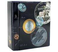 SAFE no7817 Classeur pour monnaie d'euros de tout les pays pour votre collection de pièces de monnaie 1 Cent à 2 Euro I rangements pour pièces de monnaie