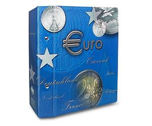 SAFE 7822-B2 Album de Collection TOPset pour Pièces 2 Euros 2014-2017 - Inclus 10 Feuilles N° 7854 - Pour Toutes Pièces Commémoratives UE - Système de Blocage Breveté