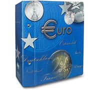 SAFE 7822 B4 Classeur monnaie 2 Euro sans capsule 2021-2024 Topset pour votre collection de pièces