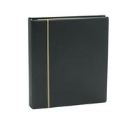 SAFE 806 Reliure à anneaux Favorit similicuir 'Skai' vert I avec 14 anneaux I 2 retourneurs de feuilles I 2 feuilles de garde en carton