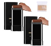 Safe And Convenient Comb Hair Dye,2 In 1 Portable Comb Hairs Dyes Applicator,Waterproof And Sweat-Proof Hair Dye Comb For Gray Hair Coverage,Long-Lasting,For Women & Men (Coffee x2, size)