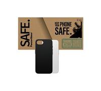 SAFE. by PanzerGlass - Coque de protection pour téléphone portable - polyuréthanne thermoplastique (TPU) - noir - pour Apple iPhone 16e