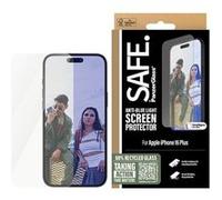 SAFE. by PanzerGlass - Protection d'écran pour téléphone portable - anti-lumière bleue, ajustement ultra-large - verre - pour Apple iPhone 15 Plus, 16 Plus G