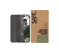 SAFE. by PanzerGlass - Protection d'écran pour téléphone portable - coupe ultra-large - verre - avec filtre de confidentialité - couleur de cadre