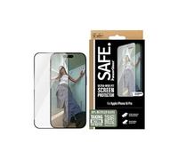 SAFE. by PanzerGlass - Protection d'écran pour téléphone portable - coupe ultra-large - verre - couleur de cadre noir - pour Apple iPhone 16 Pro