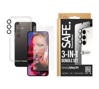 SAFE by PanzerGlass SAFE by PanzerGlass Pack 3-en-1 Safe Coque + protection d'écran + protection de caméra Samsung Galaxy S24 Transparent Transparent
