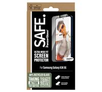 SAFE. by PanzerGlass - Protection d'écran pour téléphone portable - ajustement ultra-large avec EasyAligner - verre - pour Samsung Galaxy A36