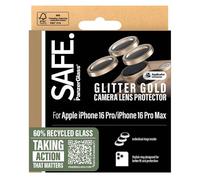 PanzerGlass SAFE. by ® Camera Lens Protector Glitter Gold iPhone 16 Pro | 16 Pro Max Protection d'écran transparent Apple 1 pièce(s)