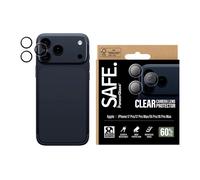 Protection d'Objectif iPhone 17 Pro / 17 Pro Max Antichoc et Anti-rayures Panzer Glass Noir transparent