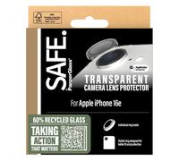 SAFE by PanzerGlass SAFE by PanzerGlass Protection d'objectif de caméra iPhone 17e / 16e Transparent Transparent