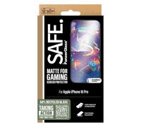 SAFE by PanzerGlass SAFE by PanzerGlass Protector d'écran Gaming Ultra Wide Fit avec applicateur pour iPhone 16 Pro Transparent