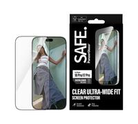 SAFE by PanzerGlass SAFE by PanzerGlass Ultra-Wide Fit Protection d’Écran avec EasyAligner pour iPhone 18 Pro / 17 Pro Transparent