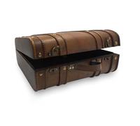 SAFE Coffre en Bois idéal comme Cadeau de Mariage - Boîte à trésor, boîte Cadeau, boîte en Bois Antique - 450 x 310 x 190 mm