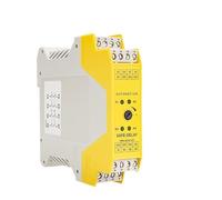 SAFE-DELAY AC/DC24V réseau relais de sécurité surveillance d'arrêt d'urgence jusqu'à SIL3 avec temps d'arrêt Contacts retardés rideau lumineux de sécurité 1 pièces