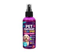 Safe Dog Hair Dye - Grooming Temporary Bright Coloring Spray | 100ml Cats Pet Dye for Salon Home Cosplay Stylist Holiday Travel Grooming Summer Daily Birthday