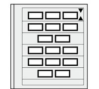 SAFE Dual N° 2275-2 Belgique 2002-2004 Marque-lettres pré-impressions/nuits - Nombre de feuilles 33