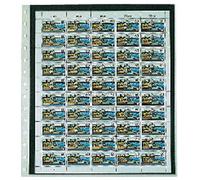 SAFE feuille 750 PA pour reliure à anneaux Favorit pochette pleine page pour 2 feuilles jusqu'au format 245 x 295 mm