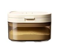 Safe Glass Containers - Glass Food Storage ¦ 400ml, Glasses Meal Prep Containers with Quick Access, Pantry Jar with Portable Storage Box, Food Jars, Foods Canister for Snacks Meals Storages