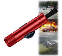 Safe Hammer, Car Window Glass Breaker, Safehammer Glass Breaker (Red)