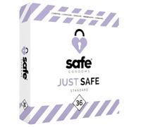 SAFE Just Safe - préservatifs standard à la vanille (36 pièces)
