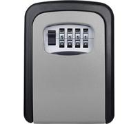 Safe Key Lock Box support mural +4 chiffres code serrure à combinaison pour porte extérieure