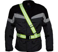 Safe Max® gilet de sécurité gilet de signalisation moto Ceinture réfléchissante 1.0, Unisexe, Multipurpose, toute l'année, veste avec réflecteur, veste motard, textile