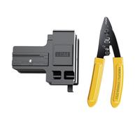 Safe Operate Small Fiber Ocular Cleaver Incorporating Protective Features Simple Installs for FTTH Cable Installation Compact Lightweight Fiber Cleaver Tool Featuring Robust Construction for On-Site