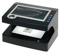 SAFE PHILALUX3 Loupe & Lampe UV 9865 - Loupe Universelle avec UV 256/366 nm - Grossissement 2,5-12,5× - pour Timbres, Monnaies, Billets