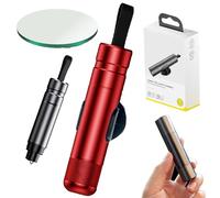 Safe Pro X Voiture,Safepro X Lot De 2 Marteaux D'urgence 2 En 1 Pour Voiture,Brise Vitre Coupe Ceinture,Marteau Brise Vitre Voiture Universal Pour Toutes Voitures (Rouge)